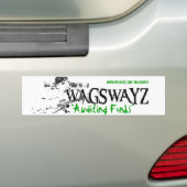 wags2 -カスタマイズ バンパーステッカー (車上)