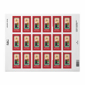 WagsToWishes_Kissmasギフトメリーラップ ラベル (フルシート)