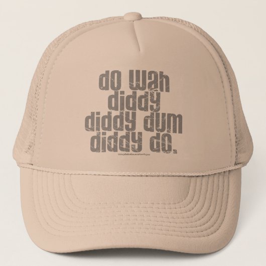 Wah Diddyを…して下さい キャップ (正面)