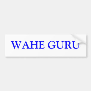 WAHEの教祖 バンパーステッカー