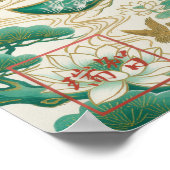 WaHei: Elegant Calligraphy "Peace" Art260010020 ポスター (角)
