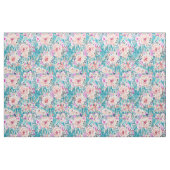 WAHINEの方法熱帯水の花柄 ファブリック (ファットクウォーター)