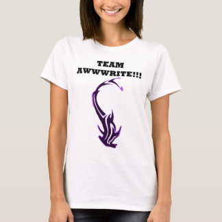WAHINE -チームAWWWRITE - MANO -白いTシャツ Tシャツ