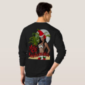 Wahine Pin Mele KalikimakaのクリスマスのTシャツ Tシャツ (裏面フル)