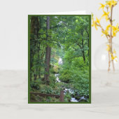 Wahkeena秋、または カード (黄色い花)