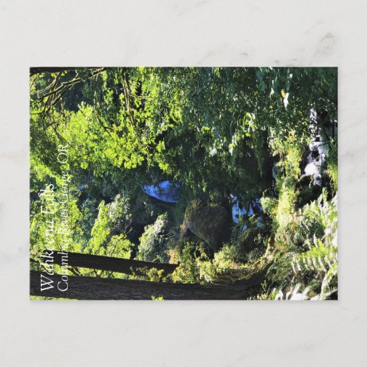 Wahkeena秋、または ポストカード (正面)