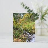 Wahkeena秋、コロンビアリバーゲレンデ、オレゴン州 ポストカード (スタンド正面)