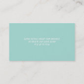 WAHM BUSINESS CARDS :: made with love 6 名刺 (裏面)