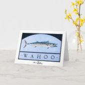 Wahooの挨拶及びメッセージカード カード (黄色い花)