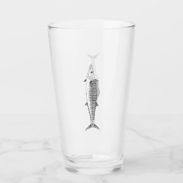 Wahoo -沖合いの魚釣り タンブラーグラス