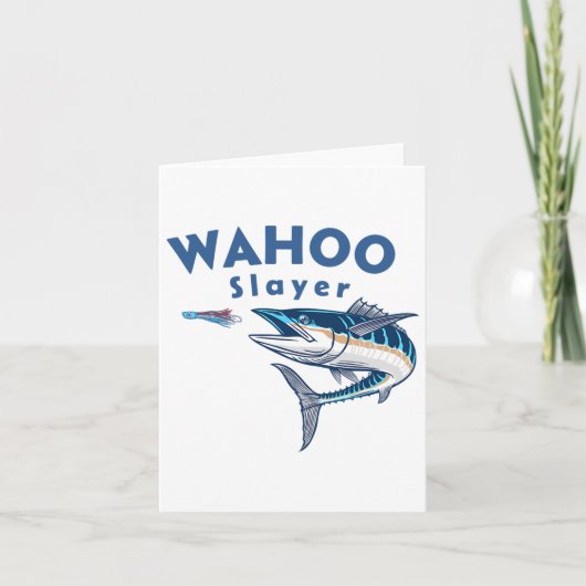 Wahoo Slayer Salt Water Fishing Wahoo  カード (正面)
