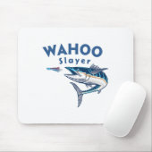 Wahoo Slayer Salt Water Fishing Wahoo  マウスパッド (マウス)