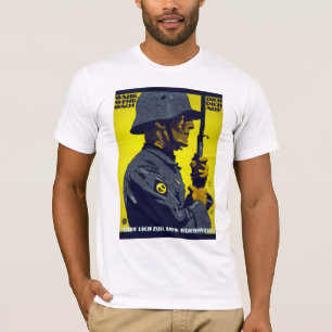 Wahr Dich – ドイツ大戦のポスター Tシャツ
