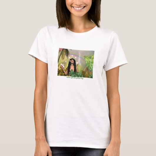 Wai'ale'aleの女性 Tシャツ (正面)