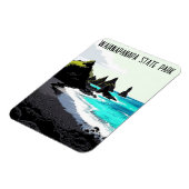 Waianapanapa State Park Maui Hawaii Travel マグネット (左側)