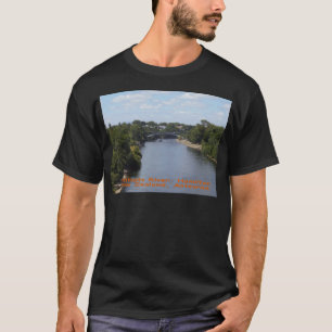 Waikatoの川、ハミルトン Tシャツ