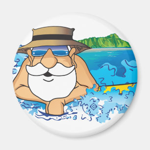 Waikikiのサンタ マグネット