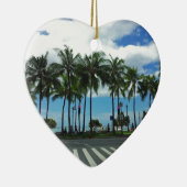 Waikikiのビーチハワイ セラミックオーナメント (右)