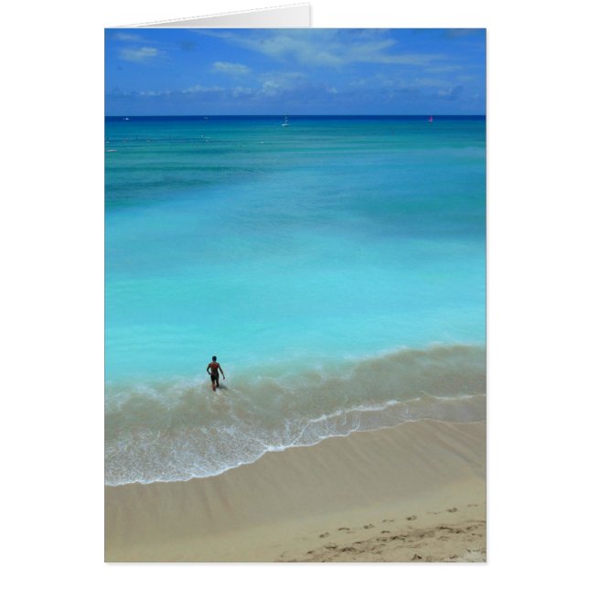 Waikikiのビーチ (正面)