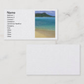 Waikikiのビーチ 名刺 (正面/裏面)