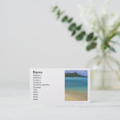 Waikikiのビーチ 名刺 (スタンド正面)