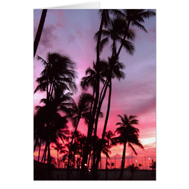 Waikikiの日没 (正面)