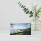 Waikikiの眺め 名刺 (スタンド正面)