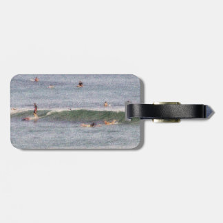 Waikiki荷物のラベルのハワイのサーファー ラゲッジタグ