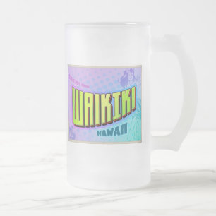 WAIKIKI フロストグラスビールジョッキ