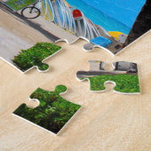 Waikiki Beach Hawaii Honolulu. Jigsaw Puzzle ジグソーパズル (側面)