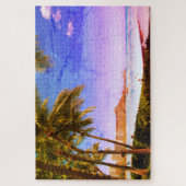 waikiki hawaii retro ジグソーパズル (縦)