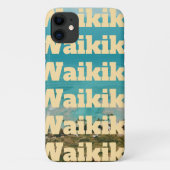 Waikiki, Honolulu, Oahu, Hawaii Case-Mate iPhoneケース (裏面)