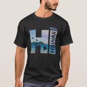 Wailea HI Hawaii Aloha State Vacation Tシャツ (正面)