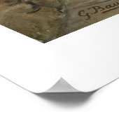 Wailing Wall by Gustav Bauernfeind ポスター (角)