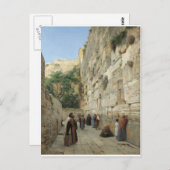 Wailing Wall by Gustav Bauernfeind ポストカード (正面/裏面)