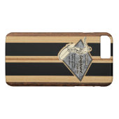 Waimeaのサーフボードのハワイのフェイクな木 Case-Mate iPhoneケース (裏面(横))