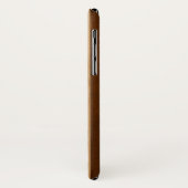 WaimeaのサーフボードのハワイのフェイクなKoaの木製の赤 Case-Mate iPhoneケース (裏面/左)