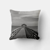 Waimea桟橋-カウアイ島、ハワイ クッション (裏面)