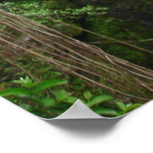 Waimea Falls, Hana, Maui, Hawaii ポスター (角)