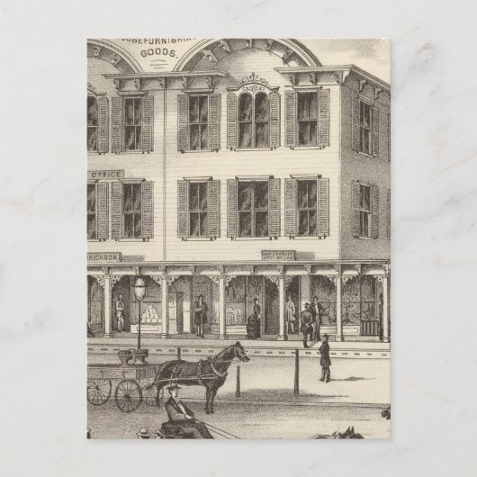 Wainright & Erricksonのストアプロパティ ポストカード (正面)