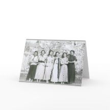 Wainwright女の子グリーティングカード