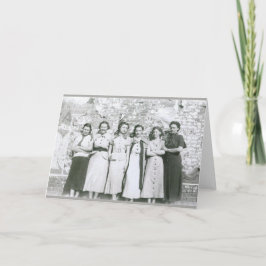 Wainwright女の子グリーティングカード 招待状