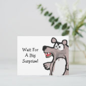 Wait for a big surprise ポストカード (スタンド正面)