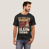 Wait For Me I Have Little Legs Running Tシャツ (正面フル)