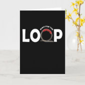 Wait For The Loop Rollercoaster カード (黄色い花)