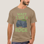 Wait I See A Rock Archaeologist Artifact retro Tシャツ (正面)
