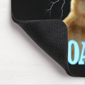 Wait I'm Goated Funny Thinking Monkey Meme Brainro マウスパッド (コーナー)