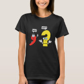 Wait What English Teacher Grammar Costume Engli Tシャツ (正面)