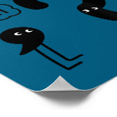 Wait What - Funny Englieacher Grammar Men Women Gi ポスター (角)