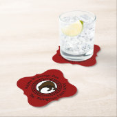 Waitangi Day Can Edit文字New Zealand ペーパーコースター (インサイチュ)